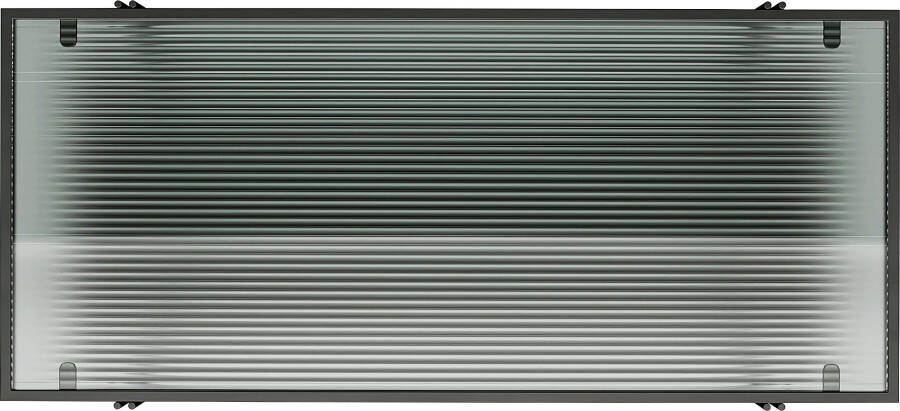 Dorel Home Ordnerrek Wainwright Bovenblad van glas breedte 79 5 cm hoogte 117 cm metalen stelling (1 stuk) - Foto 10