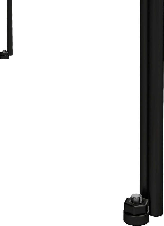 Dorel Home Ordnerrek Wainwright Bovenblad van glas breedte 79 5 cm hoogte 117 cm metalen stelling (1 stuk) - Foto 5