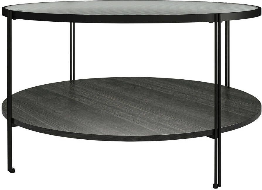 Dorel Home Salontafel Wainwright met tafelblad van glas plank breedte 81 5 cm hoogte 45 cm (1 stuk) - Foto 6