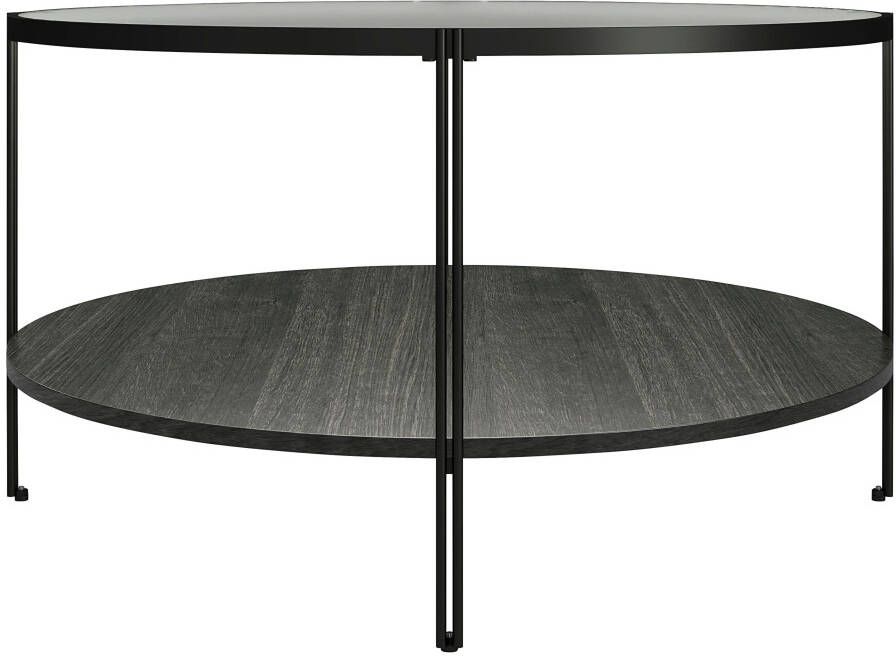 Dorel Home Salontafel Wainwright met tafelblad van glas plank breedte 81 5 cm hoogte 45 cm (1 stuk) - Foto 5