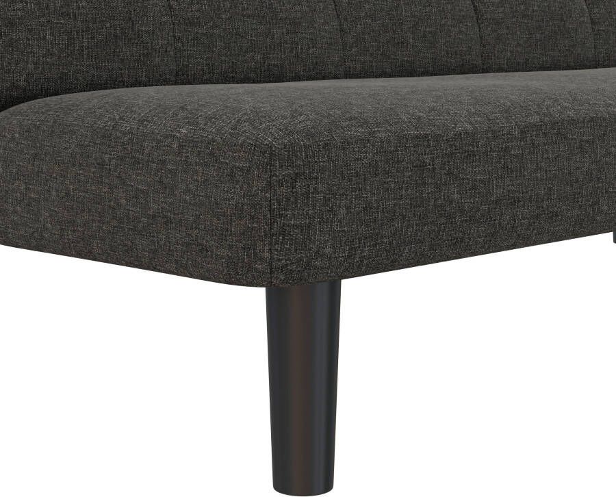 Loft24 Alby Slaapbank 3-zits in linnen look antraciet - Foto 8