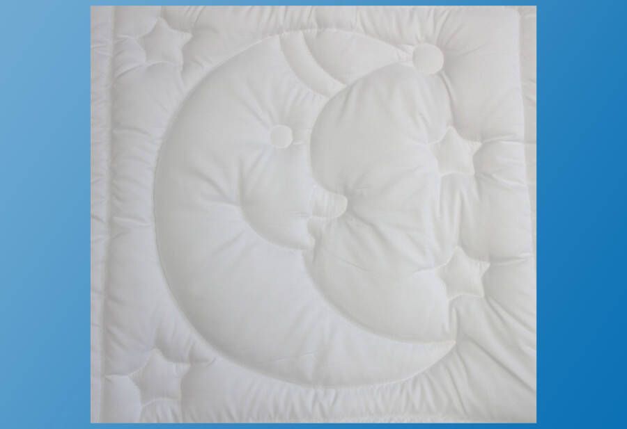 Dreams Synthetisch dekbed + hoofdkussen Maan en sterren Praktische set voor baby's en peuters (voordeelset)