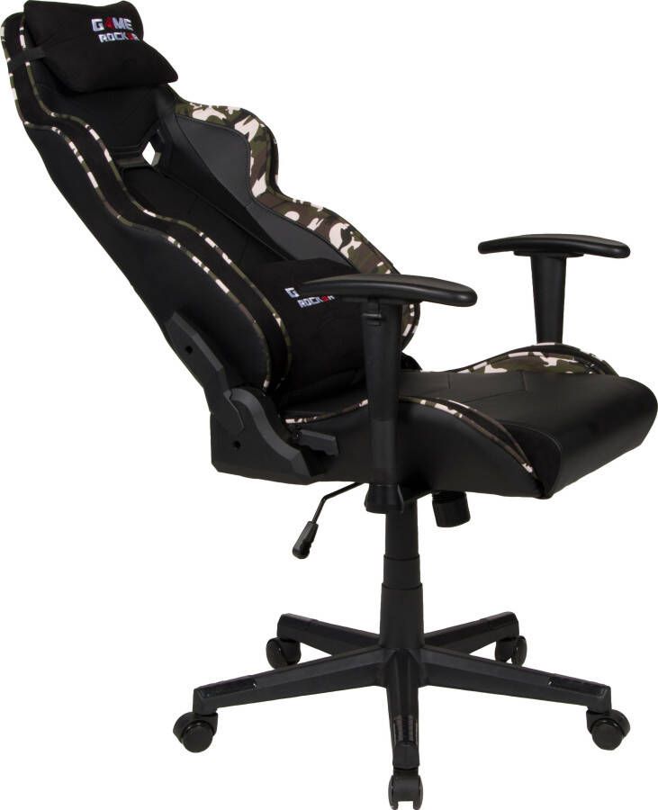 Duo Collection Bureaustoel Game-Rocker G-30 Gaming Chair in camouflage look - Foto 2