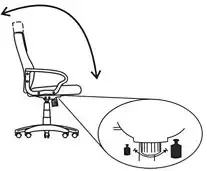 Duo Collection Bureaustoel Regensburg met verchroomde kruisvoet bureaustoel - Foto 6