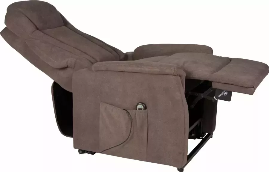 Duo Collection Relaxfauteuil Toronto XXL met elektrische opsteun en relaxfunctie tot 150 kg belastbaar pocketvering staalgolfondersteuning (set) - Foto 6