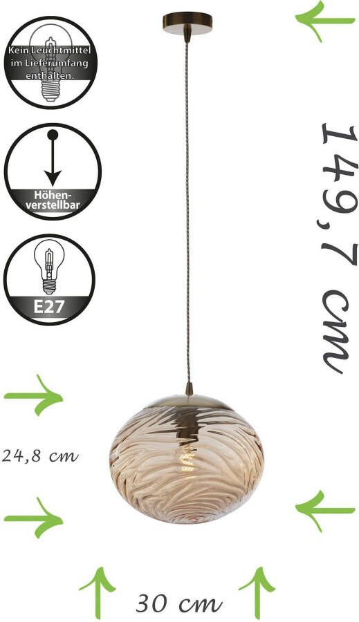 ECO-LIGHT Hanglamp Nereide hoogwaardig glas (1 stuk) - Foto 19