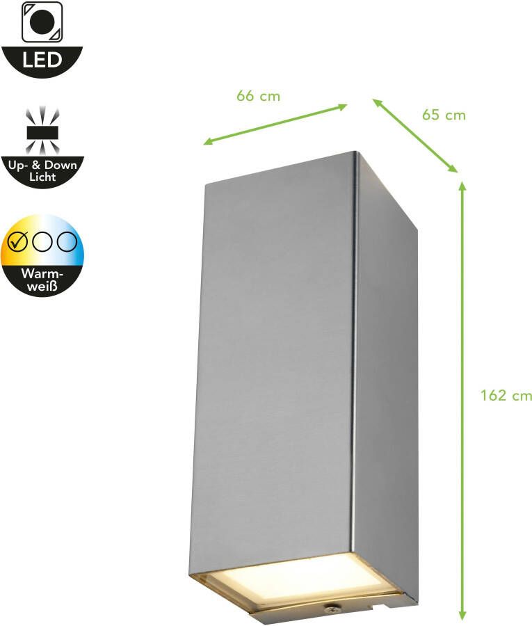 ECO-LIGHT Wandlamp voor buiten Luca (1 stuk)