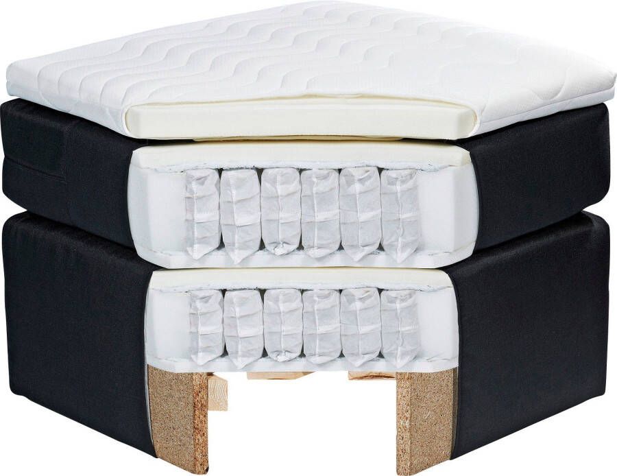 ED EXCITING DESIGN Boxspring Evolution inclusief motor en topmatras