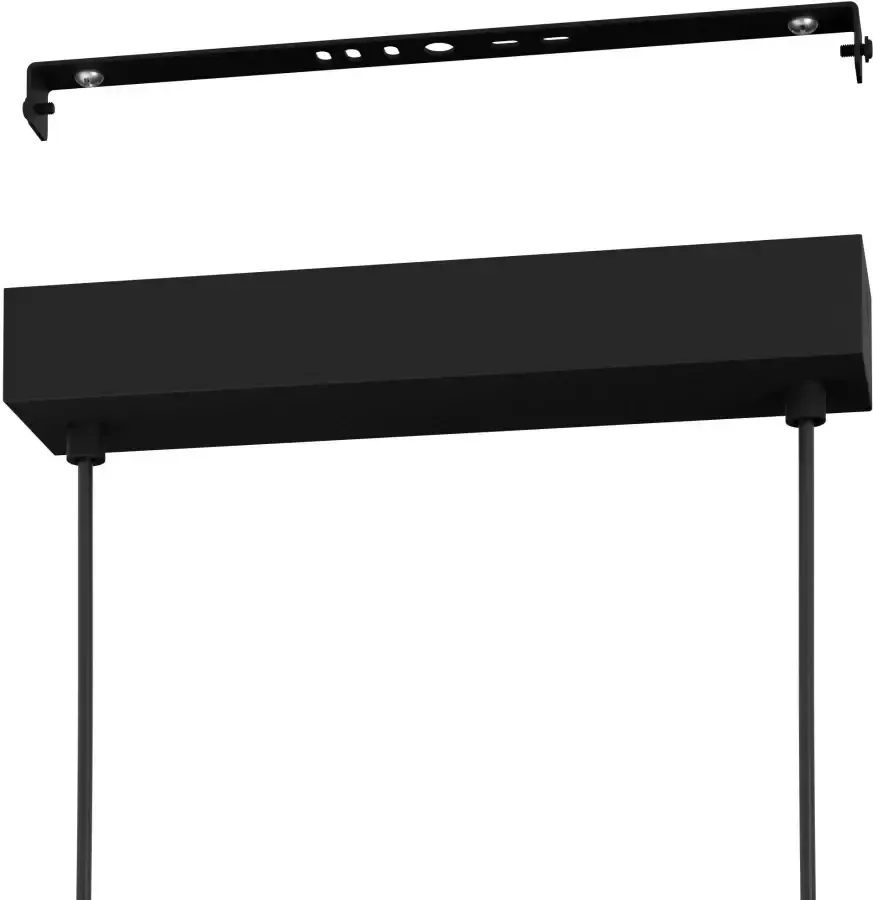 EGLO Caranacoa Hanglamp LED 117 cm Zwart Wit - Foto 2