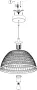 EGLO  Claverdon Hanglamp - 1 lichts - Ø49 5 cm - E27 - Zwart - Thumbnail 5