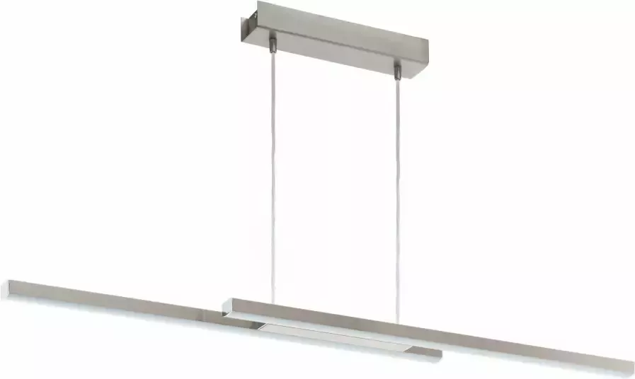 EGLO Hanglamp FRAIOLI-C nikkel-mat l105 5 x h120 x b10 cm inclusief 2 x led-plank app - Foto 8