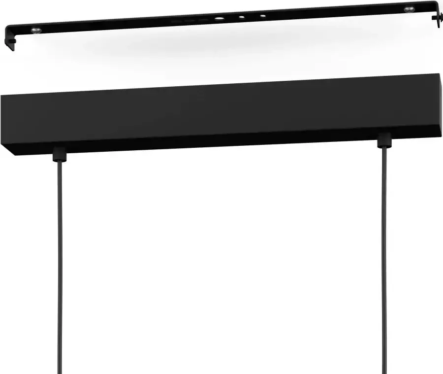 EGLO  Ipsden Hanglamp - E27 - 100 5 cm - Zwart Bruin - Foto 2