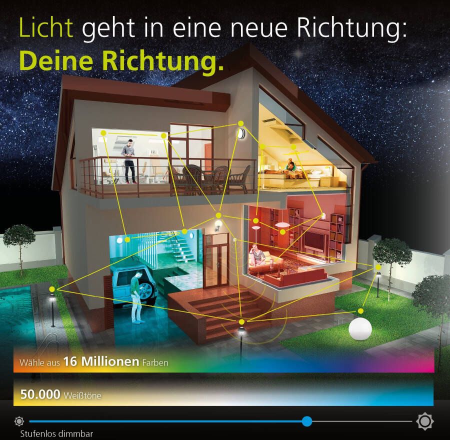 EGLO Hanglamp MONEVA-C Hanglamp CONNECT bediening via app + afstandsbediening (1 stuk) - Foto 3