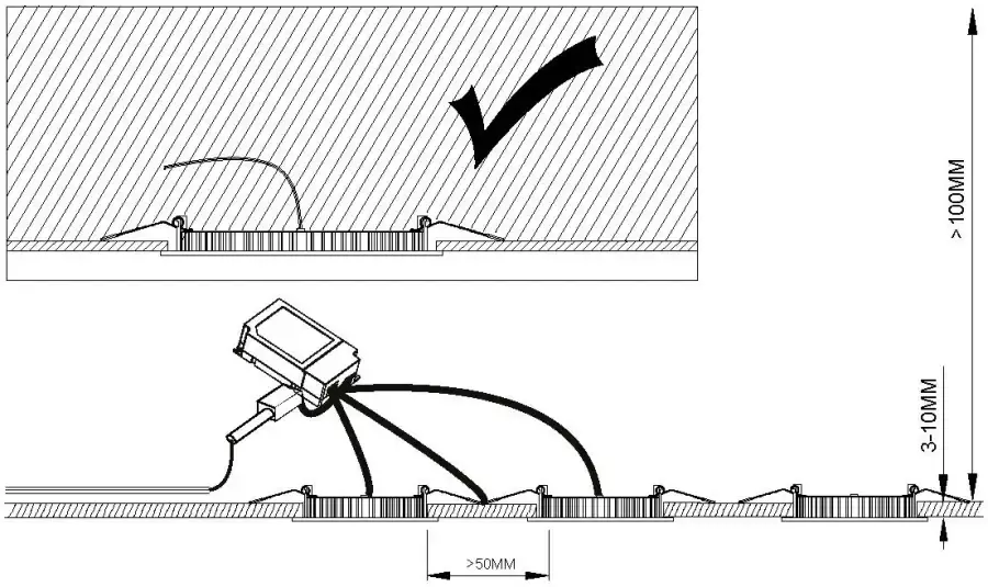 EGLO Inbouwlamp FUEVA-C CONNECT bediening via app + afstandsbediening BLE CCT RGB - Foto 10