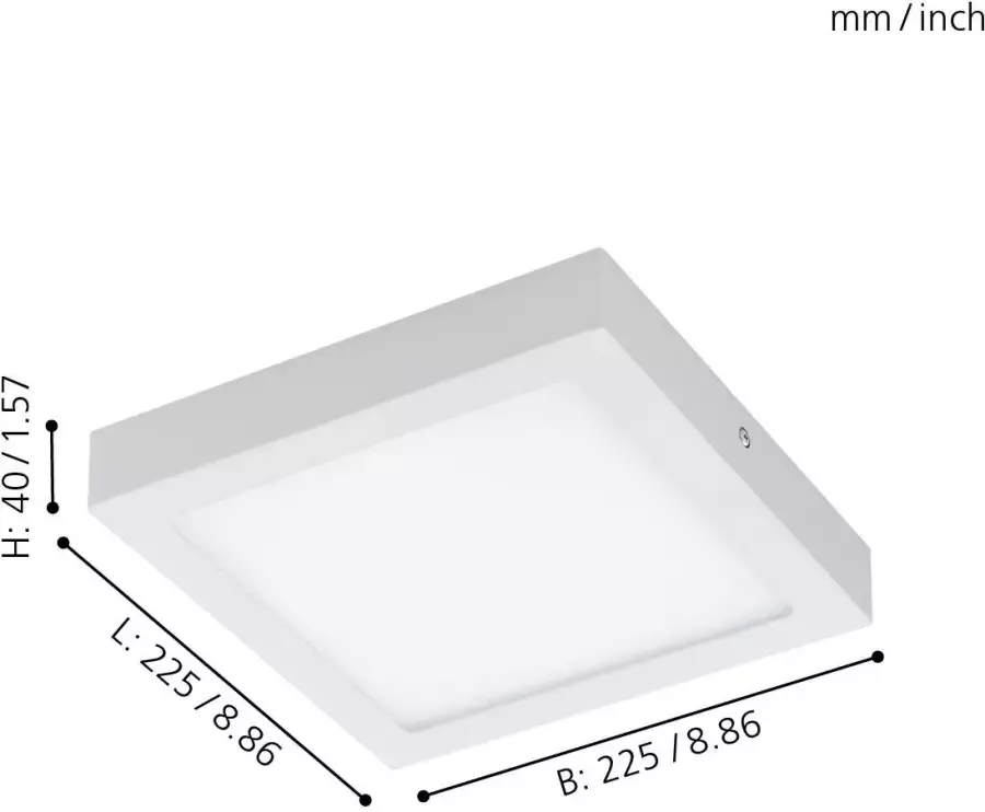 EGLO Opbouwarmatuur FUEVA-C CONNECT bediening via app + afstandsbediening BLE CCT RGB - Foto 5