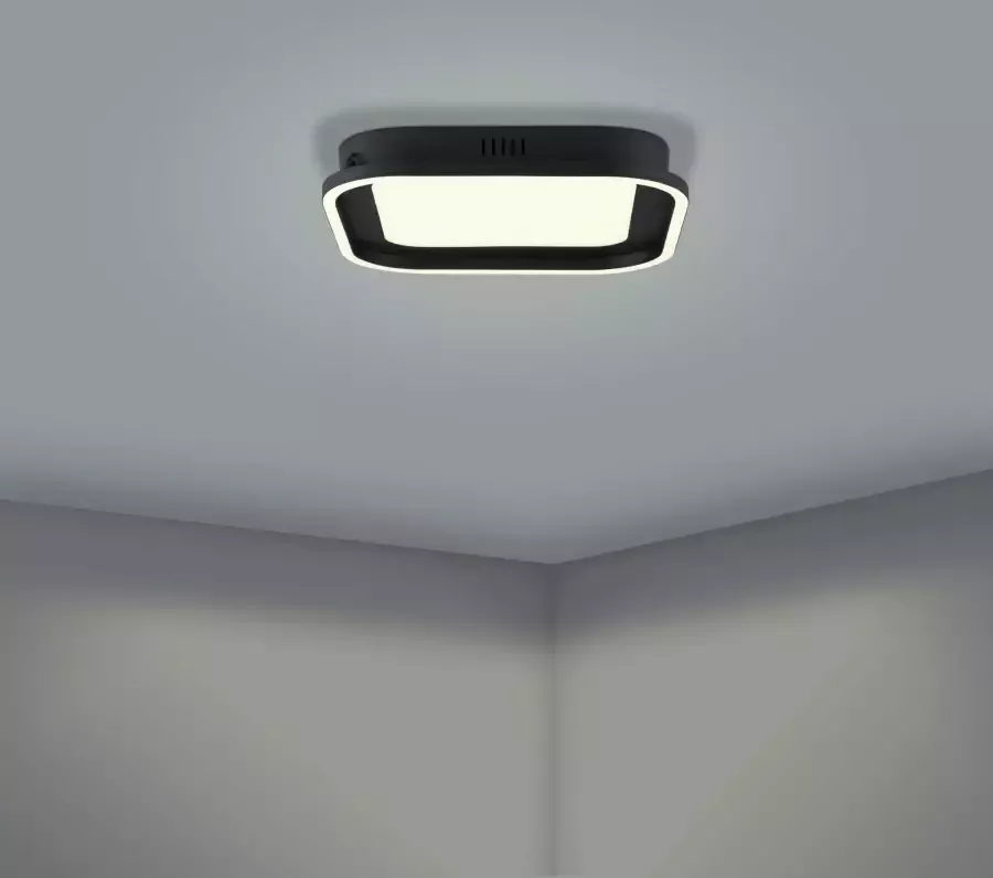 EGLO Plafondlamp CALAGRANO Plafondlamp in zwart van staal CCT kleurtemperatuurwisseling (1 stuk) - Foto 2