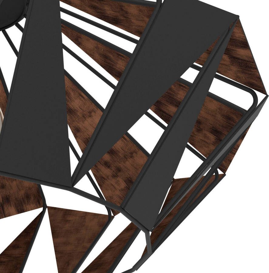 EGLO Â CarltonÂ 6Â PlafondlampÂ -Â E27Â -Â Ã˜Â 47Â cmÂ -Â Zwart Koper Leen Bakker - Foto 3