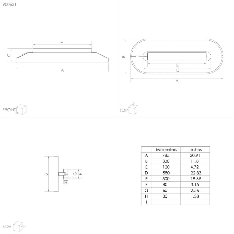 EGLO Codriales Plafondlamp LED 79 cm Zwart Wit Dimbaar - Foto 1