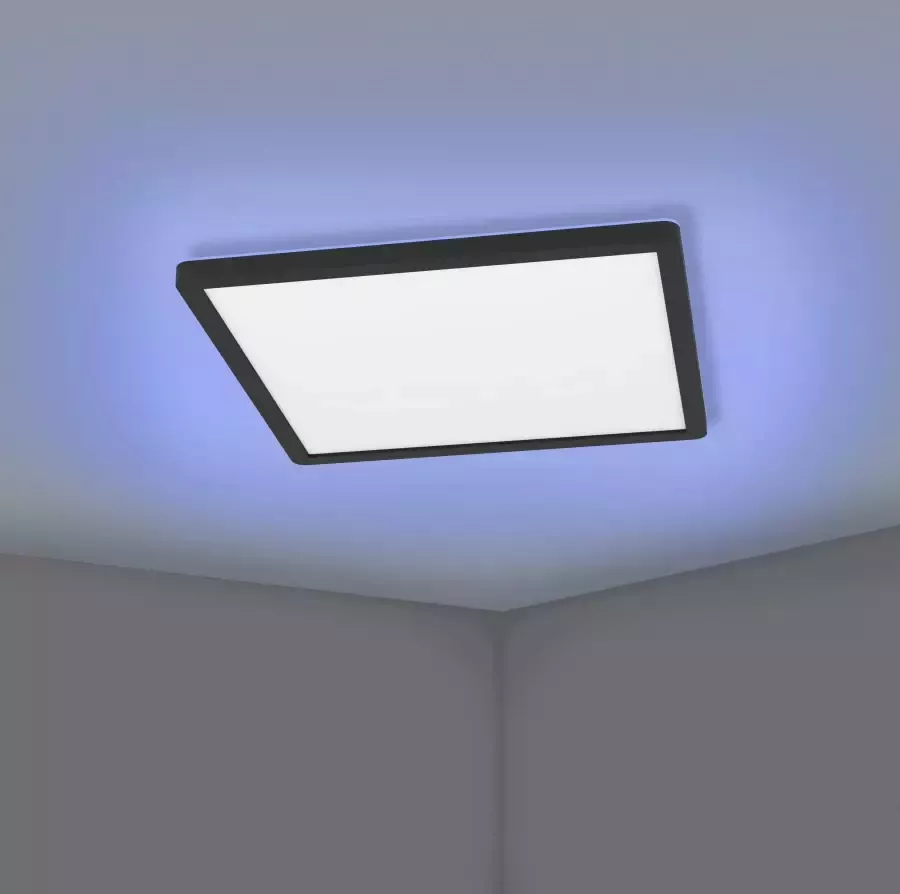 EGLO  connect.z Rovito-Z Smart Plafondlamp - 29 5 cm - Zwart Wit - Instelbaar RGB & wit licht - Dimbaar - Zigbee - Foto 2