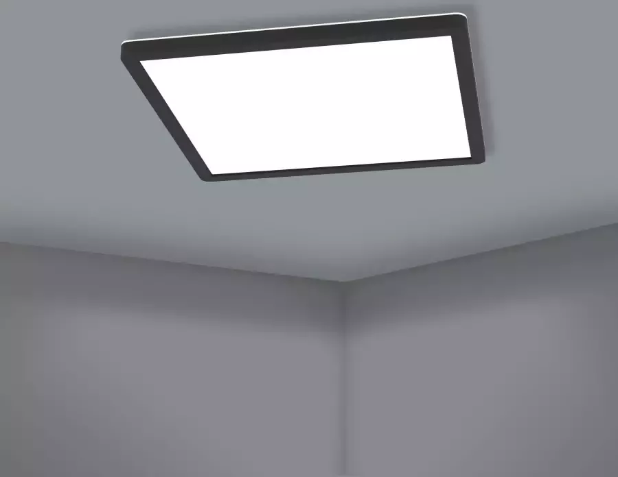 EGLO  connect.z Rovito-Z Smart Plafondlamp - 29 5 cm - Zwart Wit - Instelbaar RGB & wit licht - Dimbaar - Zigbee - Foto 8