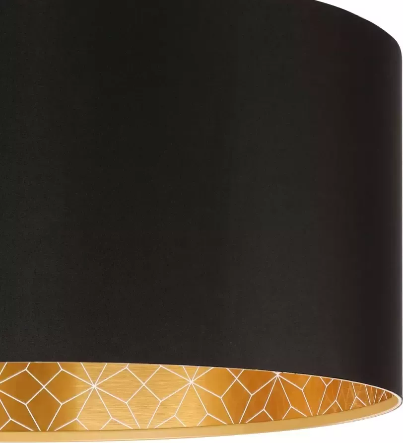 EGLO  Zaragoza Plafondlamp - E27 - Ø 47 5 cm - Zwart Goud - Foto 3