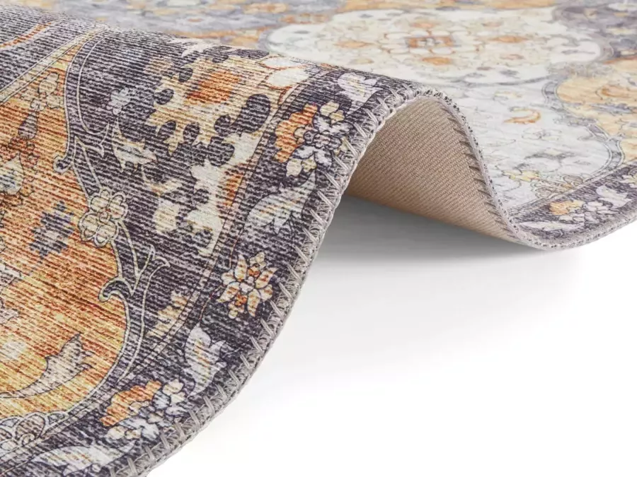 ELLE DECORATION Vloerkleed Kasjmier Ghom Oosters loper kortpolig vintage woonkamer slaapkamer - Foto 2