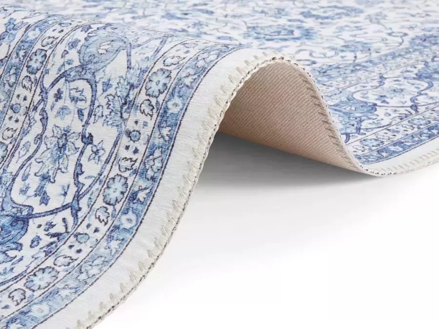 ELLE DECORATION Vloerkleed Keshan Maschad Oosters loper kortpolig vintage woonkamer slaapkamer - Foto 2