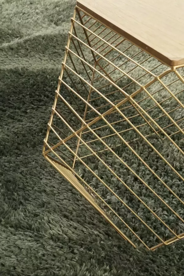 Esprit Hoogpolig vloerkleed Yogi zachte pool duurzaam geweven woonkamer slaapkamer uni - Foto 2