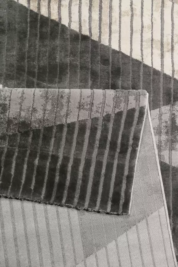 Esprit Vloerkleed Tamo Korte pool reliëfstructuur woonkamer - Foto 2