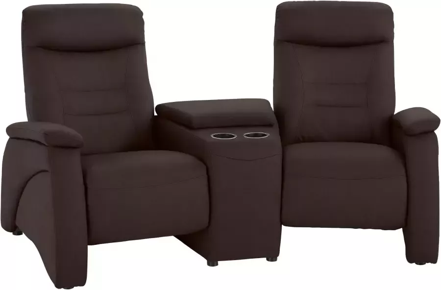 Exxpo sofa fashion 2 5-zitsbank Ascoli bioscoopsofa met hoog zitcomfort comfortabele armleuningen incl. relaxfunctie met opbergruimte en opbergruimte hoge rugleuning - Foto 4