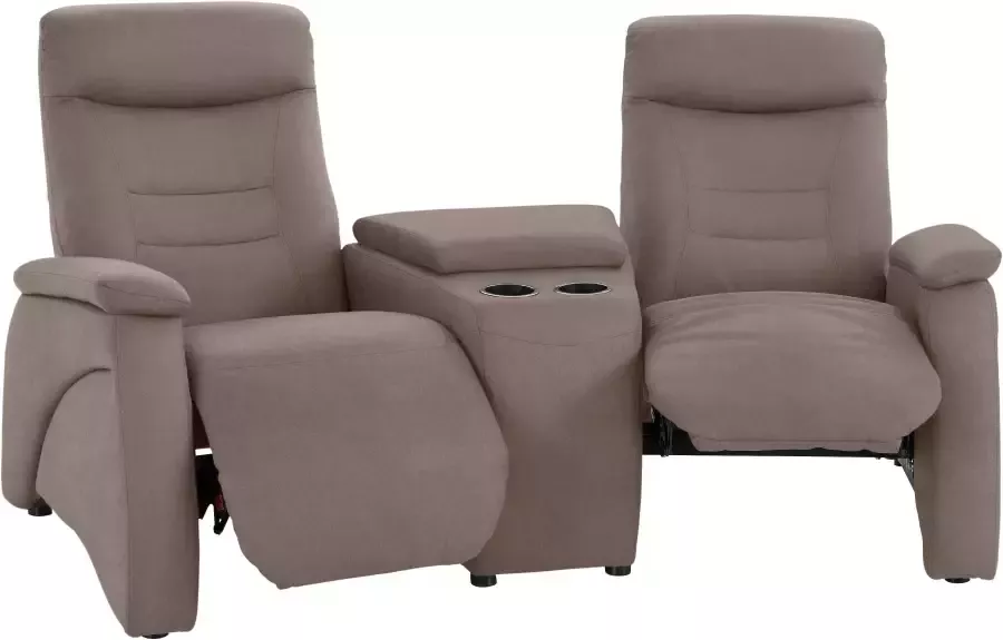 Exxpo sofa fashion 2 5-zitsbank Ascoli bioscoopsofa met hoog zitcomfort comfortabele armleuningen incl. relaxfunctie met opbergruimte en opbergruimte hoge rugleuning - Foto 6