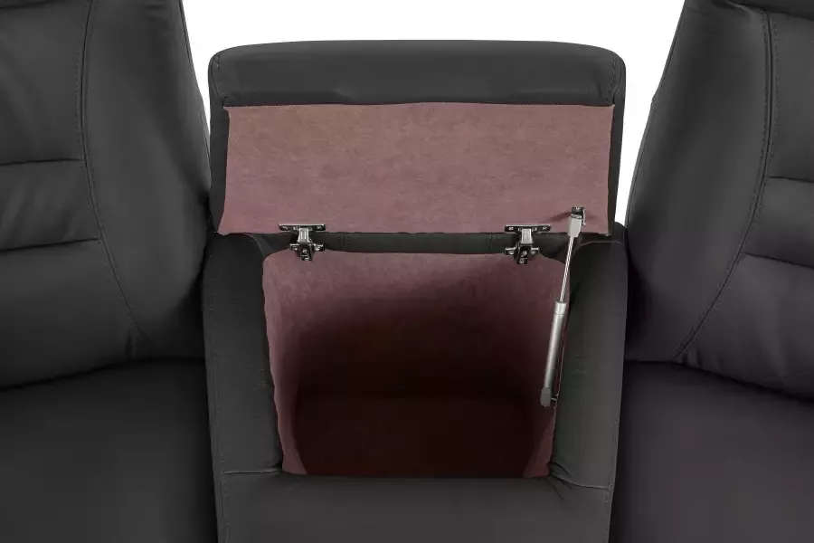 Exxpo sofa fashion 2 5-zitsbank Ascoli bioscoopsofa met hoog zitcomfort comfortabele armleuningen incl. relaxfunctie met opbergruimte en opbergruimte hoge rugleuning - Foto 2