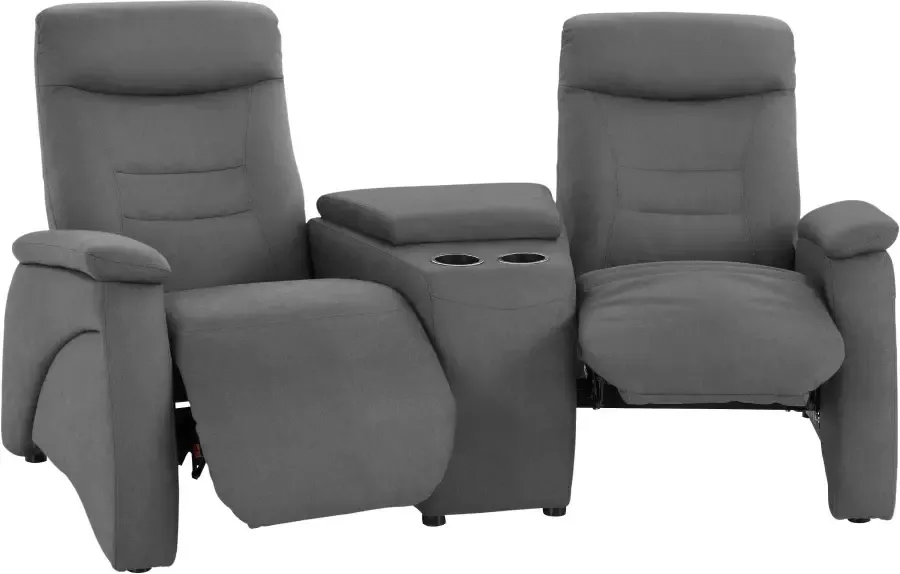 Exxpo sofa fashion 2 5-zitsbank Ascoli bioscoopsofa met hoog zitcomfort comfortabele armleuningen incl. relaxfunctie met opbergruimte en opbergruimte hoge rugleuning - Foto 6