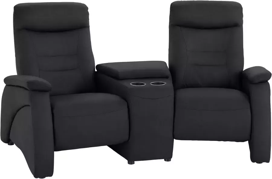 Exxpo sofa fashion 2 5-zitsbank Ascoli bioscoopsofa met hoog zitcomfort comfortabele armleuningen incl. relaxfunctie met opbergruimte en opbergruimte hoge rugleuning - Foto 4