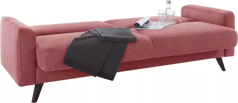 Exxpo sofa fashion 3-zitsbank Samso elegant en comfortabel geweldig zitcomfort slaapbank Kipbank inclusief bedfunctie en bedlade comfortabele zithoogte 49 cm - Foto 4