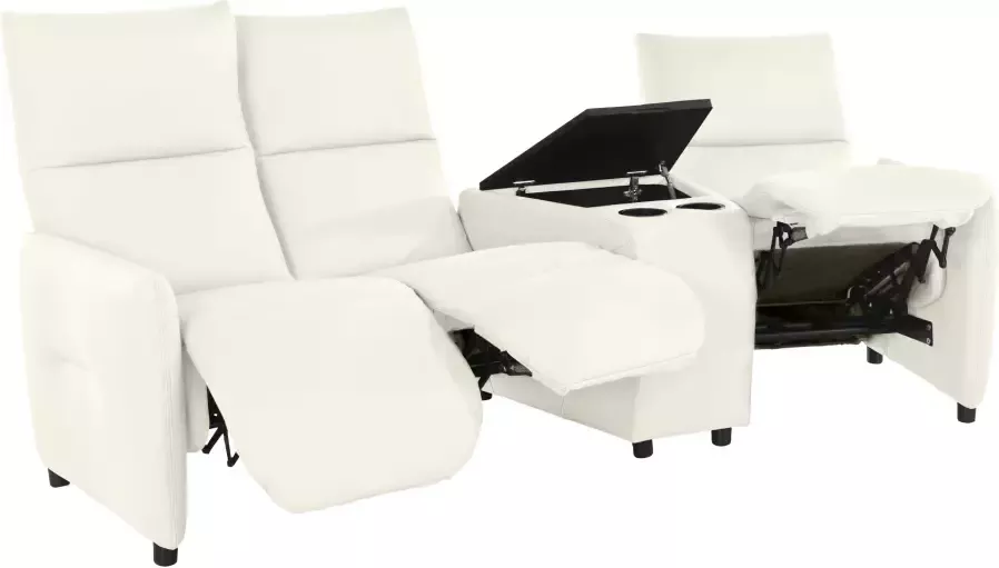 Exxpo sofa fashion 3-zitsbank Inclusief relaxfunctie en vak - Foto 8