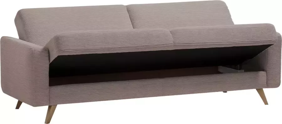 Exxpo sofa fashion 3-zitsbank Samso elegant en comfortabel actuele cord bekleding kantelbank - Foto 9