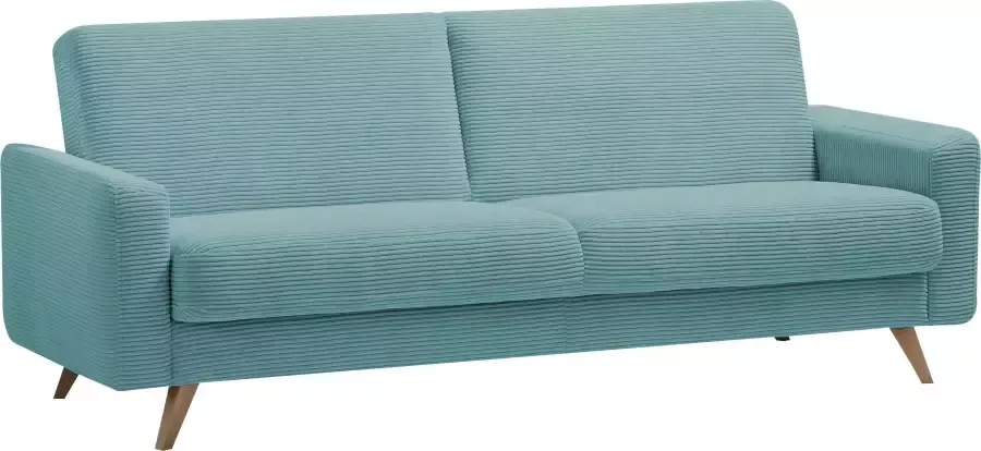 Exxpo sofa fashion 3-zitsbank Samso elegant en comfortabel actuele cord bekleding kantelbank - Foto 6