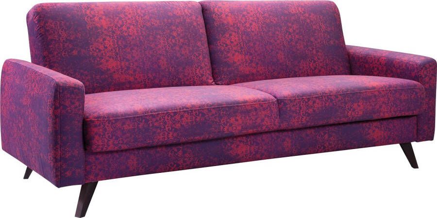 Exxpo sofa fashion 3-zitsbank met slaapbank functie bedlade en houten poten - Foto 4