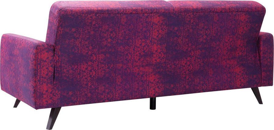 Exxpo sofa fashion 3-zitsbank met slaapbank functie bedlade en houten poten - Foto 6