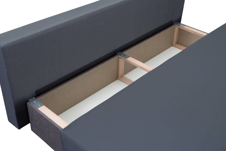 Exxpo sofa fashion 3-zitsbank met slaapbank functie en bedbox incl. losse sier- en rugkussens - Foto 3