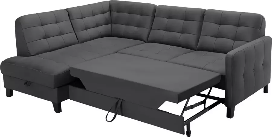 Exxpo sofa fashion Hoekbank Elio compact en comfortabel handig tijdloos design L-vorm - Foto 3