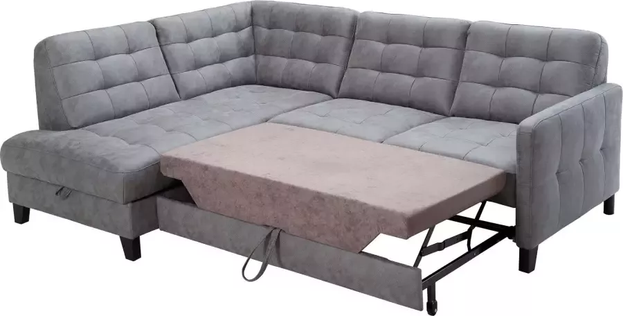 Exxpo sofa fashion Hoekbank Elio compact en comfortabel handig tijdloos design L-vorm