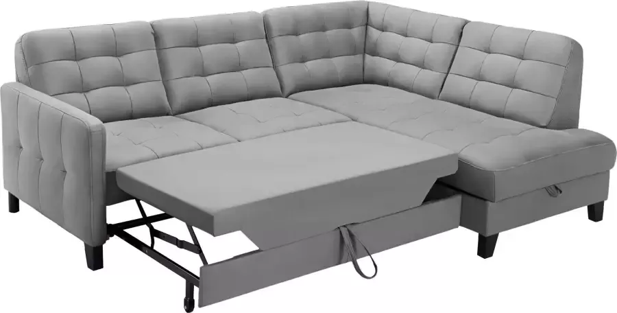 Exxpo sofa fashion Hoekbank Elio compact en comfortabel handig tijdloos design L-vorm - Foto 3