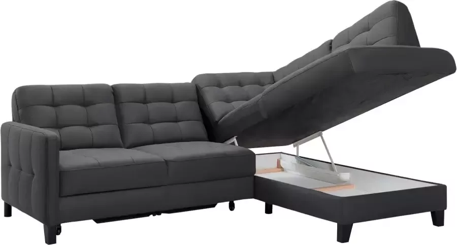 Exxpo sofa fashion Hoekbank Elio compact en comfortabel handig tijdloos design L-vorm - Foto 2