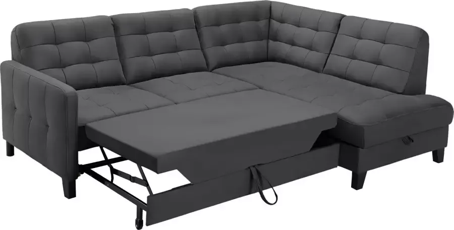 Exxpo sofa fashion Hoekbank Elio compact en comfortabel handig tijdloos design L-vorm - Foto 3