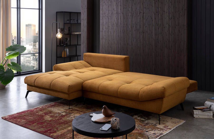 Exxpo sofa fashion Hoekbank inclusief slaapbank functie bedbox en rugkussens - Foto 4