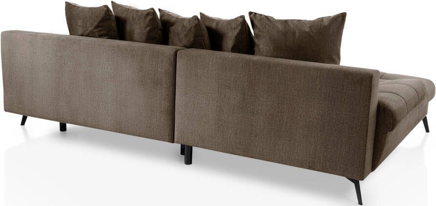 Exxpo sofa fashion Hoekbank inclusief slaapbank functie bedbox en rugkussens - Foto 5