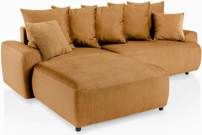 Exxpo sofa fashion Hoekbank Game L-Form inclusief slaapbank functie bedbox en sier- en rugkussens - Foto 5