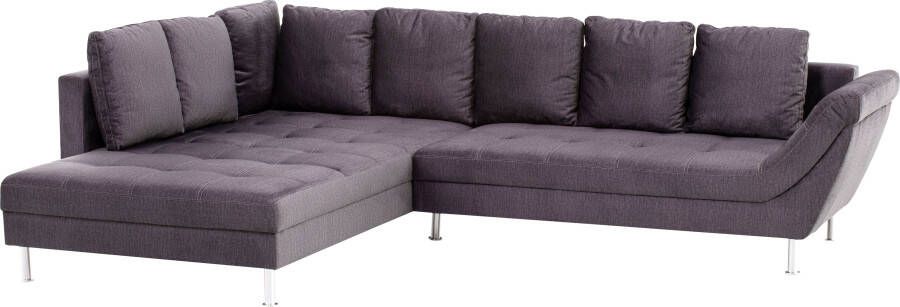 Exxpo sofa fashion Hoekbank Laconi L-Form Hoogwaardige afwerking inclusief rugkussens - Foto 4